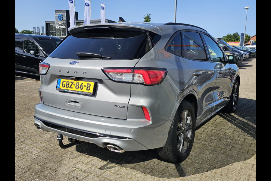 Ford Kuga 2.5 PHEV ST-Line X Trekhaak | 1.500 kg trekvermogen | Adaptive cruise control | Camera | Alcantara leder | Head up display | Elektrisch bedienbare achterklep etc.
