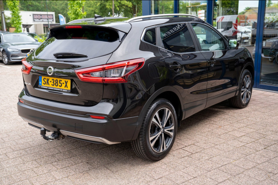 Nissan QASHQAI 1.2 N-Connecta|Prijs rijklaar incl. 12 mnd garantie| Automaat Panodak Trekhaak 360 Camera Navi