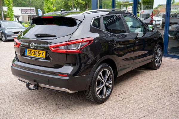 Nissan QASHQAI 1.2 N-Connecta|Prijs rijklaar incl. 12 mnd garantie| Automaat Panodak Trekhaak 360 Camera Navi