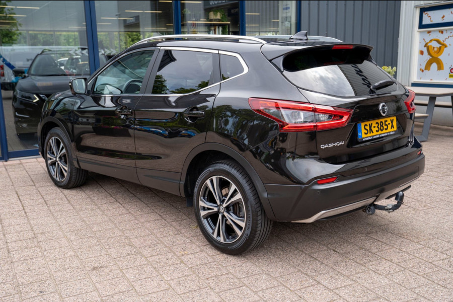 Nissan QASHQAI 1.2 N-Connecta|Prijs rijklaar incl. 12 mnd garantie| Automaat Panodak Trekhaak 360 Camera Navi