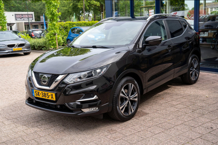 Nissan QASHQAI 1.2 N-Connecta|Prijs rijklaar incl. 12 mnd garantie| Automaat Panodak Trekhaak 360 Camera Navi