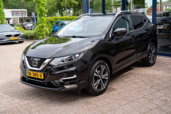 Nissan QASHQAI 1.2 N-Connecta|Prijs rijklaar incl. 12 mnd garantie| Automaat Panodak Trekhaak 360 Camera Navi