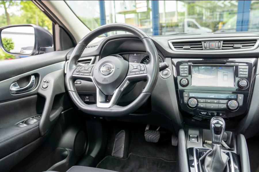 Nissan QASHQAI 1.2 N-Connecta|Prijs rijklaar incl. 12 mnd garantie| Automaat Panodak Trekhaak 360 Camera Navi