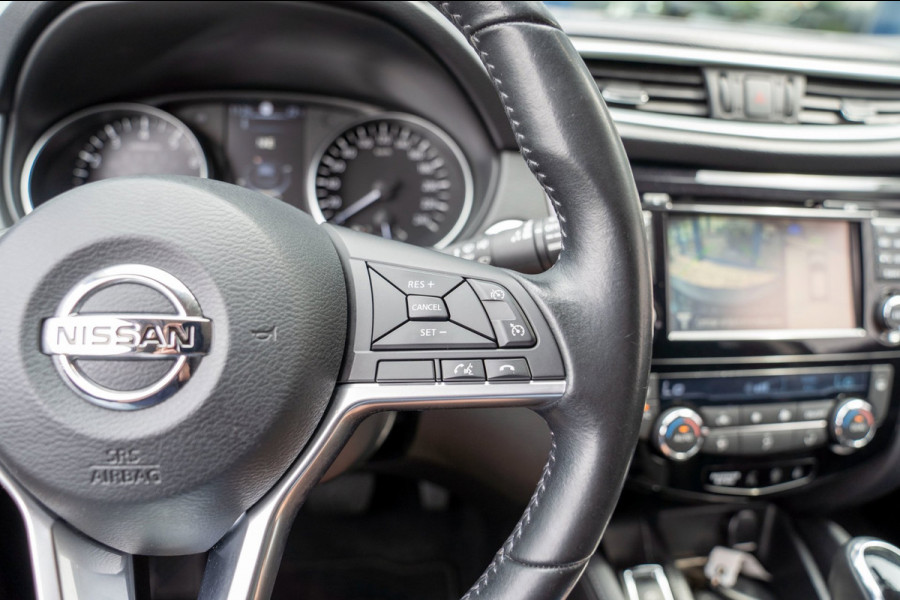 Nissan QASHQAI 1.2 N-Connecta|Prijs rijklaar incl. 12 mnd garantie| Automaat Panodak Trekhaak 360 Camera Navi