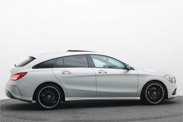 Mercedes-Benz CLA-Klasse Shooting Brake 250 Prestige AMG Panoramadak, Camera, LED, Navigatie, Trekhaak, PDC, 18"