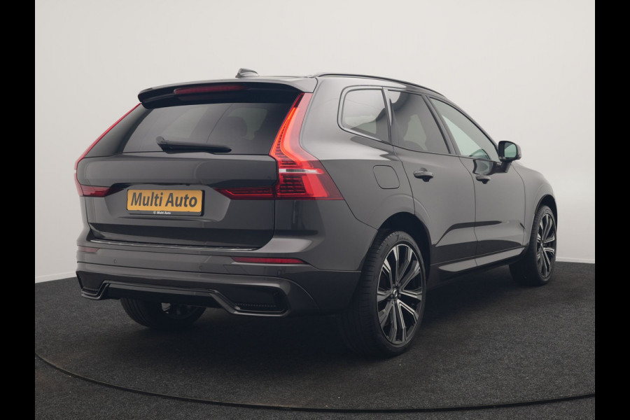 Volvo XC60 T6 AWD R-Design Long Range PHEV 398pk Dealer O.H | Trekhaak Af Fabriek | Panodak | Adaptive Cruise | Harman / Kardon | Camera | Lederen Sportstoelen Memory & Verwarmd | Keyless | Google Assist | Pilot Assist | Navigatie | Virtual | DAB | 21"L.M | Plug In Hybrid |