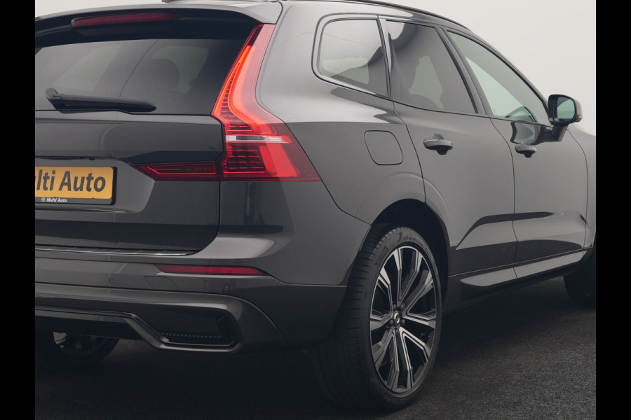 Volvo XC60 T6 AWD R-Design Long Range PHEV 398pk Dealer O.H | Trekhaak Af Fabriek | Panodak | Adaptive Cruise | Harman / Kardon | Camera | Lederen Sportstoelen Memory & Verwarmd | Keyless | Google Assist | Pilot Assist | Navigatie | Virtual | DAB | 21"L.M | Plug In Hybrid |