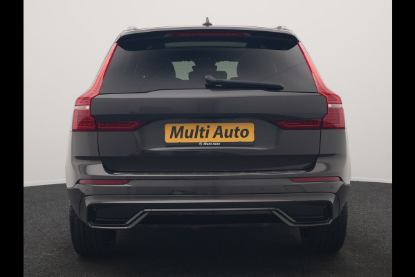 Volvo XC60 T6 AWD R-Design Long Range PHEV 398pk Dealer O.H | Trekhaak Af Fabriek | Panodak | Adaptive Cruise | Harman / Kardon | Camera | Lederen Sportstoelen Memory & Verwarmd | Keyless | Google Assist | Pilot Assist | Navigatie | Virtual | DAB | 21"L.M | Plug In Hybrid |