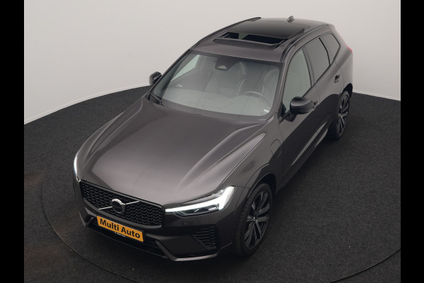 Volvo XC60 T6 AWD R-Design Long Range PHEV 398pk Dealer O.H | Trekhaak Af Fabriek | Panodak | Adaptive Cruise | Harman / Kardon | Camera | Lederen Sportstoelen Memory & Verwarmd | Keyless | Google Assist | Pilot Assist | Navigatie | Virtual | DAB | 21"L.M | Plug In Hybrid |