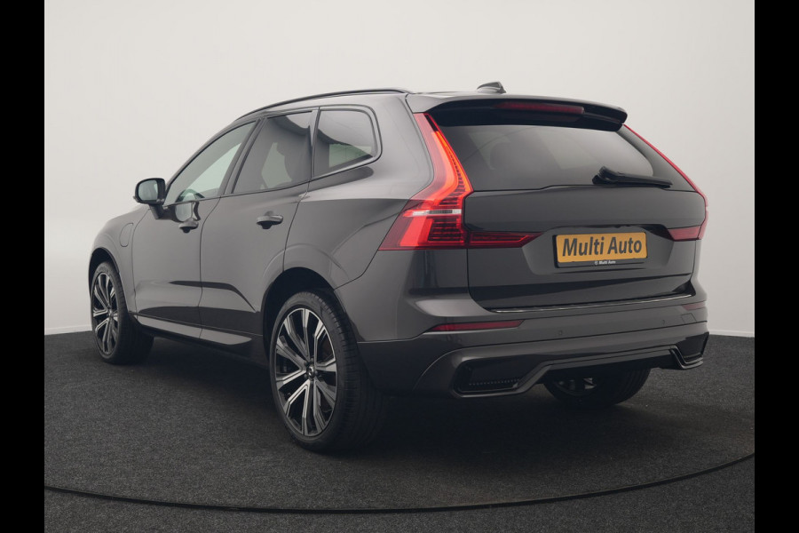 Volvo XC60 T6 AWD R-Design Long Range PHEV 398pk Dealer O.H | Trekhaak Af Fabriek | Panodak | Adaptive Cruise | Harman / Kardon | Camera | Lederen Sportstoelen Memory & Verwarmd | Keyless | Google Assist | Pilot Assist | Navigatie | Virtual | DAB | 21"L.M | Plug In Hybrid |