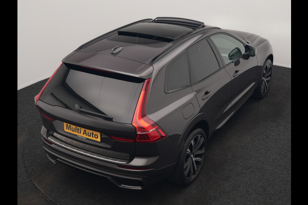 Volvo XC60 T6 AWD R-Design Long Range PHEV 398pk Dealer O.H | Trekhaak Af Fabriek | Panodak | Adaptive Cruise | Harman / Kardon | Camera | Lederen Sportstoelen Memory & Verwarmd | Keyless | Google Assist | Pilot Assist | Navigatie | Virtual | DAB | 21"L.M | Plug In Hybrid |