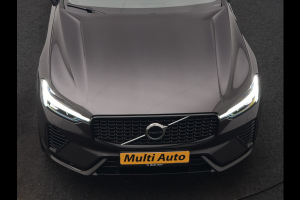 Volvo XC60 T6 AWD R-Design Long Range PHEV 398pk Dealer O.H | Trekhaak Af Fabriek | Panodak | Adaptive Cruise | Harman / Kardon | Camera | Lederen Sportstoelen Memory & Verwarmd | Keyless | Google Assist | Pilot Assist | Navigatie | Virtual | DAB | 21"L.M | Plug In Hybrid |