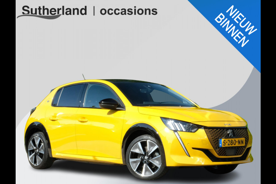 Peugeot e-208 EV GT Pack 50 kWh 136 PK | 360 Camera | Stoelverwarming | Adaptieve Cruise Control | Keyless Entry | LED | DAB | LMV 17" |