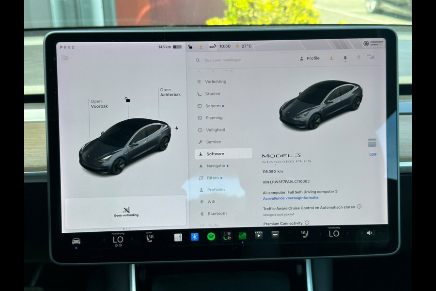 Tesla Model 3 Standard RWD Plus | Trekhaak | Tabacco Leder