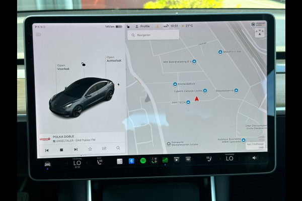 Tesla Model 3 Standard RWD Plus | Trekhaak | Tabacco Leder