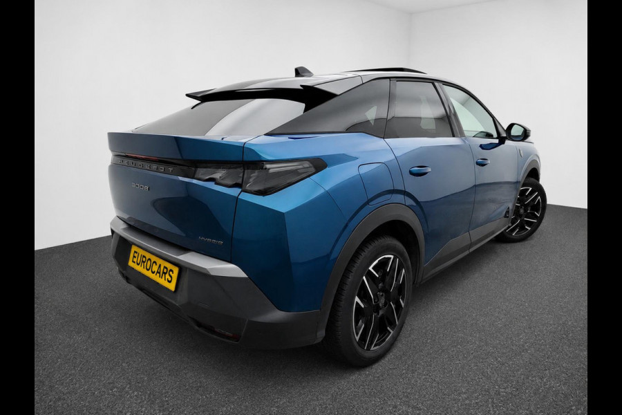 Peugeot 3008 1.2 Hybrid 136 e-DCS Aut. GT Exclusive Panoramadak Nappa leder + elektrische stoelen 360° Camera PDC VA Adaptive Cruise LED Matrix FOCAL Audio