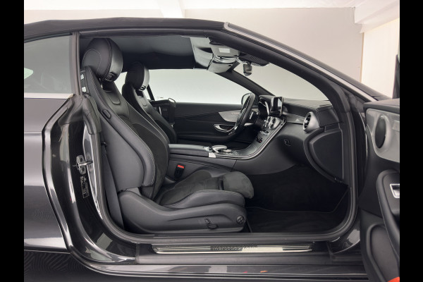 Mercedes-Benz C-Klasse Cabrio 200 AMG Line (INCL-BTW) Aut. *LEATHER-MICROFIBRE | FULL-LED | HEATED-SPORTSEATS | KEYLESS | AIRSCARF | NAVI-FULLMAP | DAB | CAMERA | AMBIENTLIGHT | AIRCAP | ECC | PDC | CRUISE | DRAFT-STOP | 18''ALU