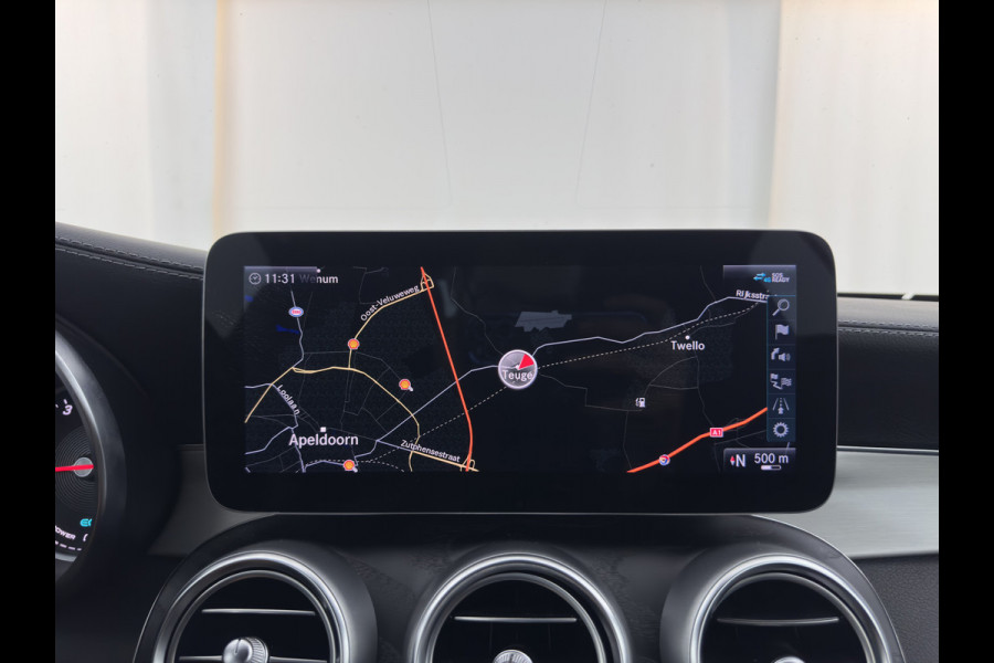 Mercedes-Benz C-Klasse Cabrio 200 AMG Line (INCL-BTW) Aut. *LEATHER-MICROFIBRE | FULL-LED | HEATED-SPORTSEATS | KEYLESS | AIRSCARF | NAVI-FULLMAP | DAB | CAMERA | AMBIENTLIGHT | AIRCAP | ECC | PDC | CRUISE | DRAFT-STOP | 18''ALU