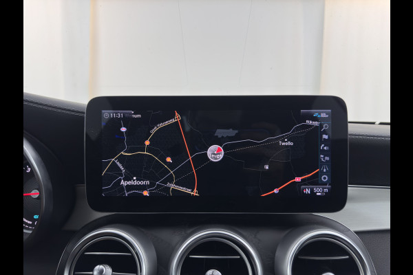 Mercedes-Benz C-Klasse Cabrio 200 AMG Line (INCL-BTW) Aut. *LEATHER-MICROFIBRE | FULL-LED | HEATED-SPORTSEATS | KEYLESS | AIRSCARF | NAVI-FULLMAP | DAB | CAMERA | AMBIENTLIGHT | AIRCAP | ECC | PDC | CRUISE | DRAFT-STOP | 18''ALU