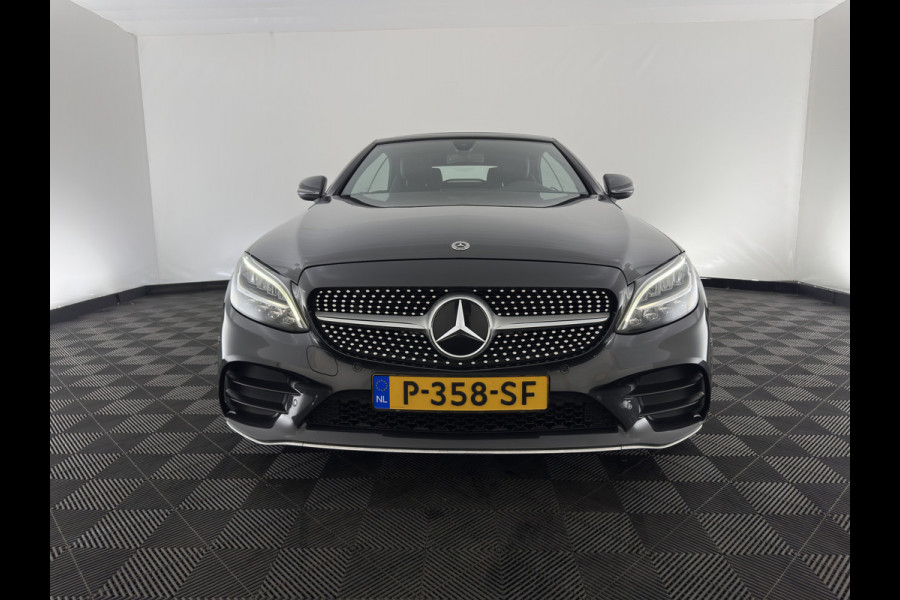 Mercedes-Benz C-Klasse Cabrio 200 AMG Line (INCL-BTW) Aut. *LEATHER-MICROFIBRE | FULL-LED | HEATED-SPORTSEATS | KEYLESS | AIRSCARF | NAVI-FULLMAP | DAB | CAMERA | AMBIENTLIGHT | AIRCAP | ECC | PDC | CRUISE | DRAFT-STOP | 18''ALU
