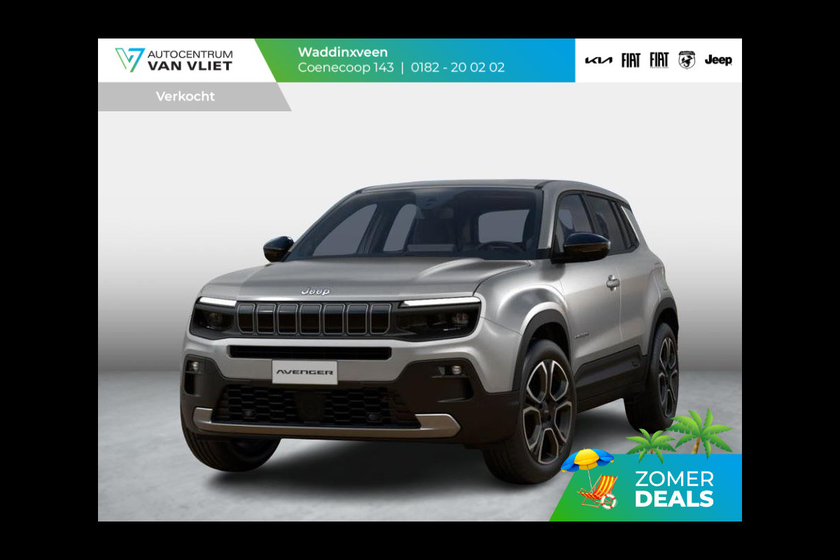 Jeep Avenger Summit 54 kWh | Actieprijs! | Winter Pack | Infotainment&Convienence Pack | Warmtepomp