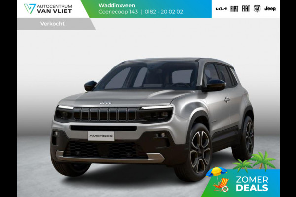 Jeep Avenger Summit 54 kWh | Actieprijs! | Winter Pack | Infotainment&Convienence Pack | Warmtepomp