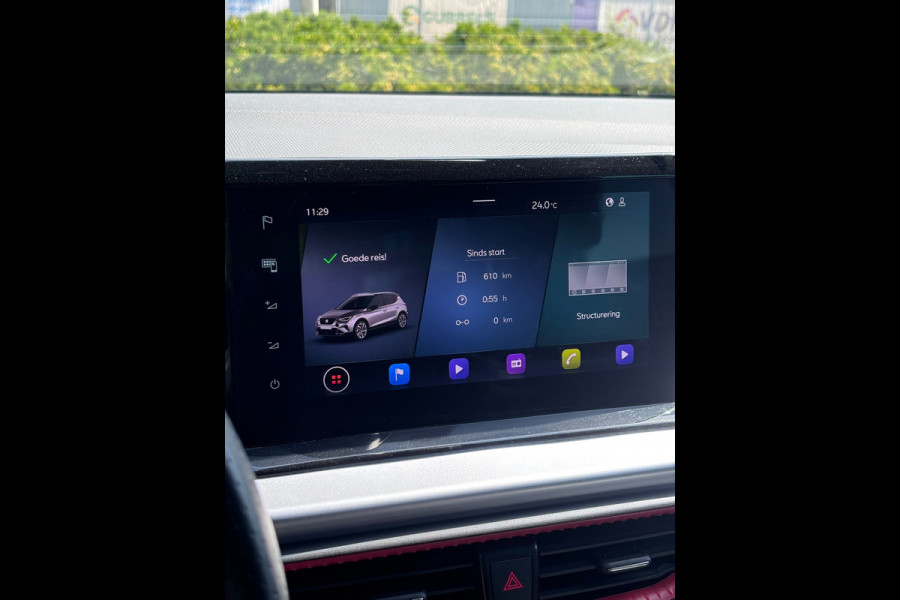 Seat Arona 1.0 EcoTSI FR Business Connect | Carplay/Android, Camera, Stoelverw., Navi, Cruise, Climate |