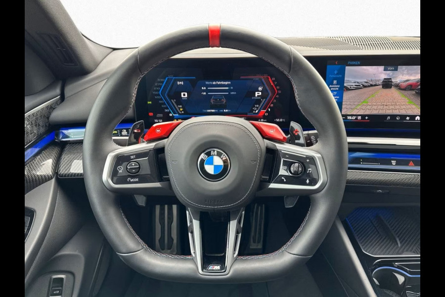 BMW M5 Touring ** M-DRIVER PACK (305 km/h), M-REM, PANO, TREKH, MERINO LEDER, 21 INCH LMV ** 1e EIG - UNFALLFREI - Ex BMW AG ** ** INFORMEER OOK NAAR ONZE AANTREKKELIJKE FINANCIAL-LEASE TARIEVEN **