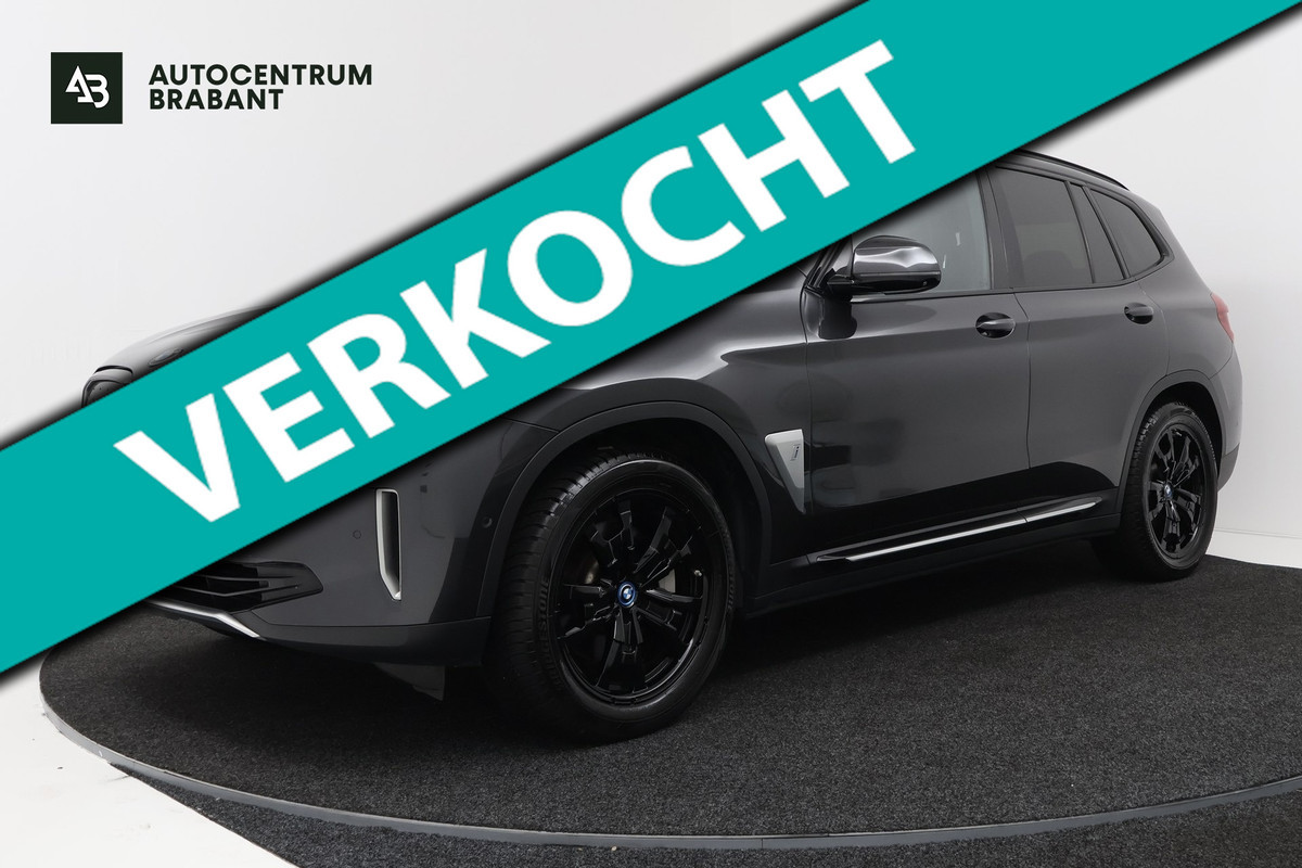BMW iX3 High Executive 80 kWh M-pakket 98% SoH (1e eigenaar, NL-auto, Dealer OnderH, Panoramadak, Navi Pro, Leder, StoelV, Etc)