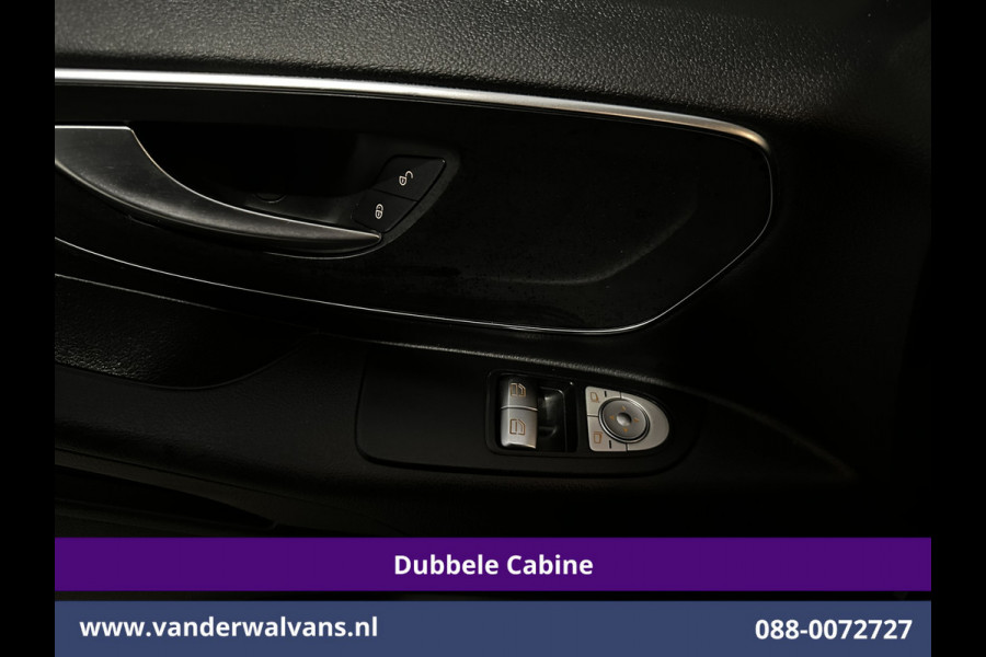 Mercedes-Benz Vito 116 CDI 164pk L2H1 Dubbele Cabine Euro6 Airco | 5-Zits | Navigatie | Camera | Cruisecontrol LM velgen, Trekhaak, Sidebars, Leder, Parkeersensoren, Dakdragers