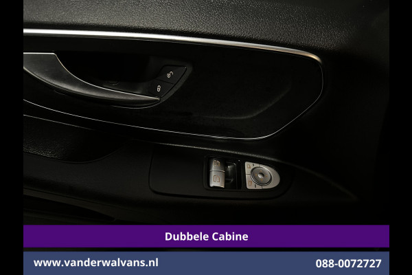 Mercedes-Benz Vito 116 CDI 164pk L2H1 Dubbele Cabine Euro6 Airco | 5-Zits | Navigatie | Camera | Cruisecontrol LM velgen, Trekhaak, Sidebars, Leder, Parkeersensoren, Dakdragers