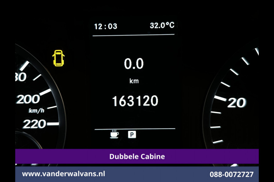 Mercedes-Benz Vito 116 CDI 164pk L2H1 Dubbele Cabine Euro6 Airco | 5-Zits | Navigatie | Camera | Cruisecontrol LM velgen, Trekhaak, Sidebars, Leder, Parkeersensoren, Dakdragers