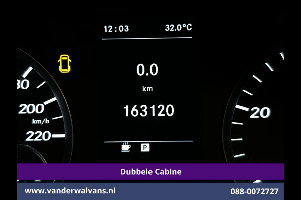 Mercedes-Benz Vito 116 CDI 164pk L2H1 Dubbele Cabine Euro6 Airco | 5-Zits | Navigatie | Camera | Cruisecontrol LM velgen, Trekhaak, Sidebars, Leder, Parkeersensoren, Dakdragers