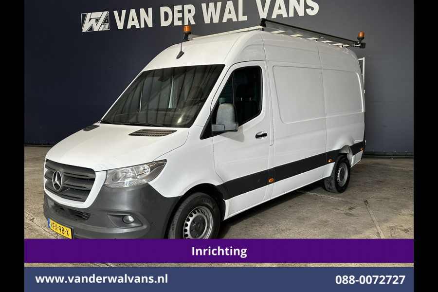 Mercedes-Benz Sprinter 316 CDI 164pk 2800kg Trekhaak L2H2 Inrichting Euro6 Airco | Omvormer | Imperiaal | Camera Apple Carplay, Cruisecontrol, Android Auto, Parkeersensoren