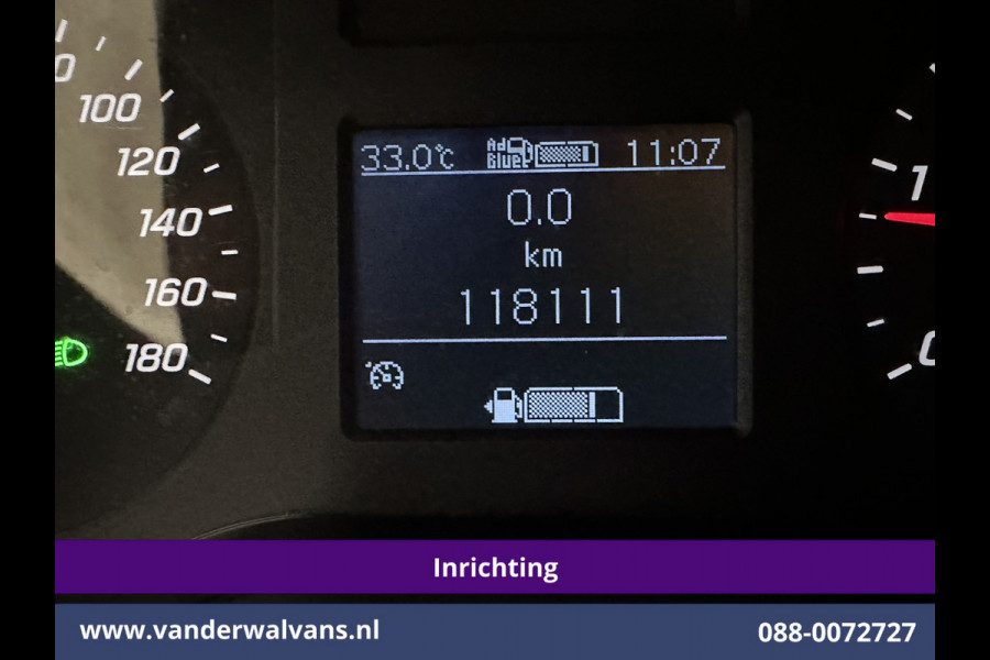 Mercedes-Benz Sprinter 316 CDI 164pk 2800kg Trekhaak L2H2 Inrichting Euro6 Airco | Omvormer | Imperiaal | Camera Apple Carplay, Cruisecontrol, Android Auto, Parkeersensoren