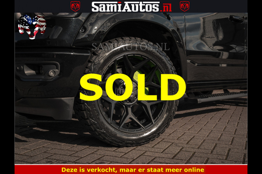 Dodge Ram SPORT | 5.7 V8 4x4 HEMI | PANORAMA DAK | GROOTSCHERM 12 INCH | LPG | Diamond Black Pearl | CREW CAB | DUBBELE CABINE | 5 PERSOONS | DC | VOORRAAD NR 2554 - 6048 | De specialist in Amerikaanse pick‑ups in Nederland en Europa.