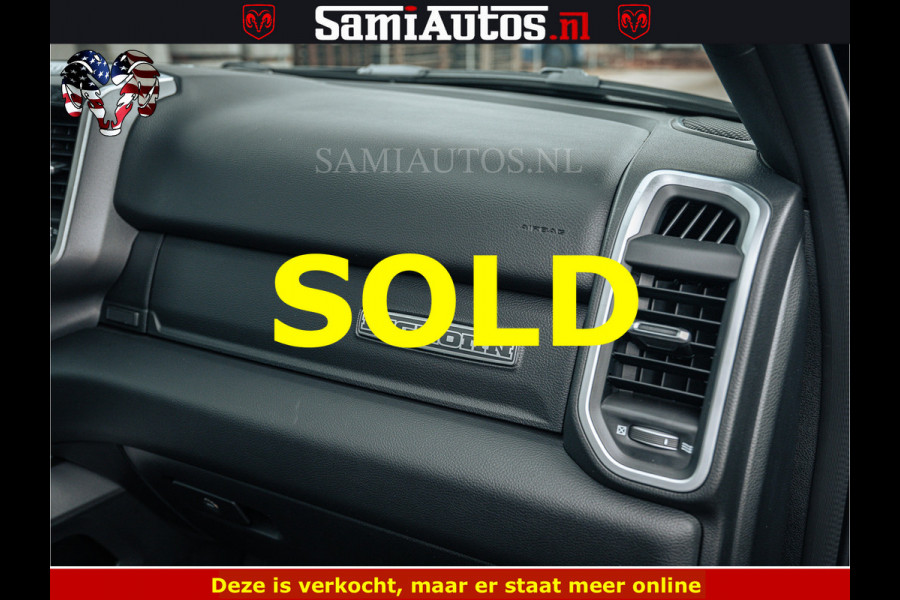 Dodge Ram SPORT | 5.7 V8 4x4 HEMI | PANORAMA DAK | GROOTSCHERM 12 INCH | LPG | Diamond Black Pearl | CREW CAB | DUBBELE CABINE | 5 PERSOONS | DC | VOORRAAD NR 2554 - 6048 | De specialist in Amerikaanse pick‑ups in Nederland en Europa.