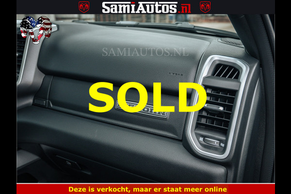 Dodge Ram SPORT | 5.7 V8 4x4 HEMI | PANORAMA DAK | GROOTSCHERM 12 INCH | LPG | Diamond Black Pearl | CREW CAB | DUBBELE CABINE | 5 PERSOONS | DC | VOORRAAD NR 2554 - 6048 | De specialist in Amerikaanse pick‑ups in Nederland en Europa.