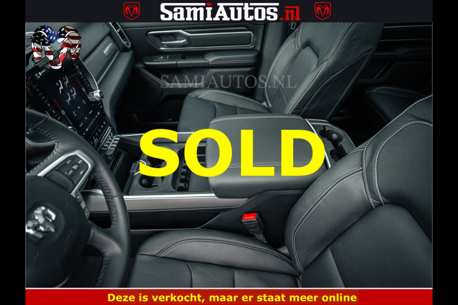 Dodge Ram SPORT | 5.7 V8 4x4 HEMI | PANORAMA DAK | GROOTSCHERM 12 INCH | LPG | Diamond Black Pearl | CREW CAB | DUBBELE CABINE | 5 PERSOONS | DC | VOORRAAD NR 2554 - 6048 | De specialist in Amerikaanse pick‑ups in Nederland en Europa.