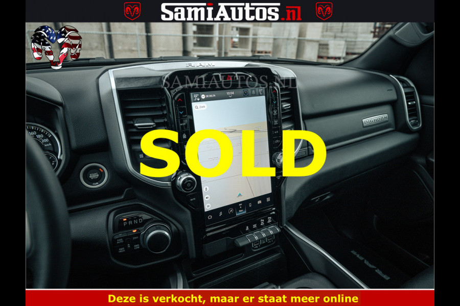 Dodge Ram SPORT | 5.7 V8 4x4 HEMI | PANORAMA DAK | GROOTSCHERM 12 INCH | LPG | Diamond Black Pearl | CREW CAB | DUBBELE CABINE | 5 PERSOONS | DC | VOORRAAD NR 2554 - 6048 | De specialist in Amerikaanse pick‑ups in Nederland en Europa.