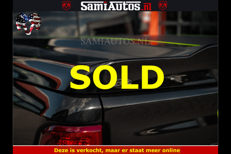 Dodge Ram SPORT | 5.7 V8 4x4 HEMI | PANORAMA DAK | GROOTSCHERM 12 INCH | LPG | Diamond Black Pearl | CREW CAB | DUBBELE CABINE | 5 PERSOONS | DC | VOORRAAD NR 2554 - 6048 | De specialist in Amerikaanse pick‑ups in Nederland en Europa.