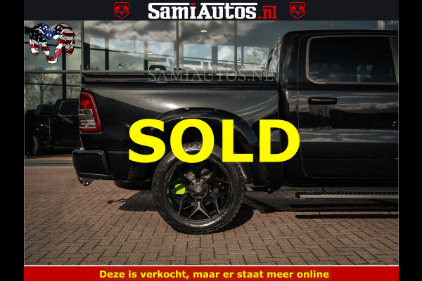 Dodge Ram SPORT | 5.7 V8 4x4 HEMI | PANORAMA DAK | GROOTSCHERM 12 INCH | LPG | Diamond Black Pearl | CREW CAB | DUBBELE CABINE | 5 PERSOONS | DC | VOORRAAD NR 2554 - 6048 | De specialist in Amerikaanse pick‑ups in Nederland en Europa.