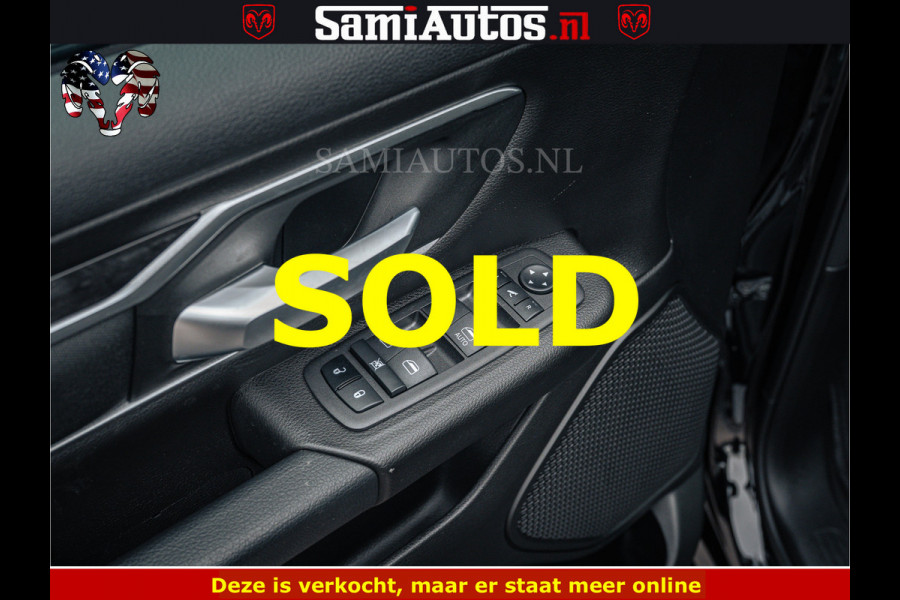 Dodge Ram SPORT | 5.7 V8 4x4 HEMI | PANORAMA DAK | GROOTSCHERM 12 INCH | LPG | Diamond Black Pearl | CREW CAB | DUBBELE CABINE | 5 PERSOONS | DC | VOORRAAD NR 2554 - 6048 | De specialist in Amerikaanse pick‑ups in Nederland en Europa.