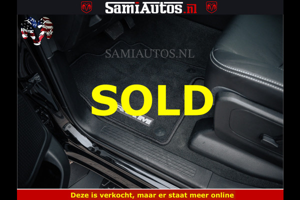 Dodge Ram SPORT | 5.7 V8 4x4 HEMI | PANORAMA DAK | GROOTSCHERM 12 INCH | LPG | Diamond Black Pearl | CREW CAB | DUBBELE CABINE | 5 PERSOONS | DC | VOORRAAD NR 2554 - 6048 | De specialist in Amerikaanse pick‑ups in Nederland en Europa.