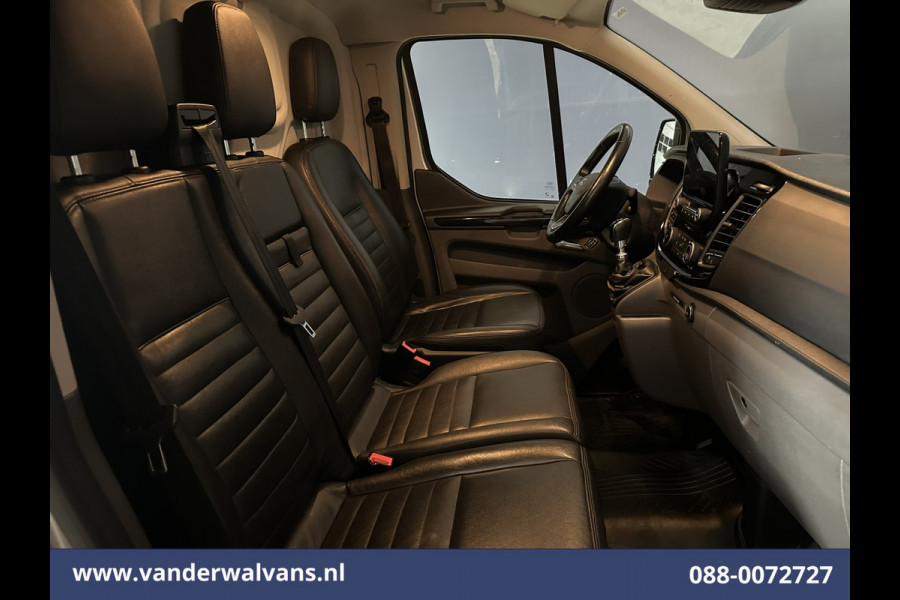 Ford Transit Custom 2.0 TDCI 170pk L1H1 Euro6 Airco | Camera | LED | Apple Carplay | Cruisecontrol | Raptor grill | Leder Android Auto, LM velgen, Verwarmde voorruit, Parkeersensoren, Bijrijdersbank, 2500kg trekvermogen