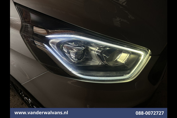 Ford Transit Custom 2.0 TDCI 170pk L1H1 Euro6 Airco | Camera | LED | Apple Carplay | Cruisecontrol | Raptor grill | Leder Android Auto, LM velgen, Verwarmde voorruit, Parkeersensoren, Bijrijdersbank, 2500kg trekvermogen