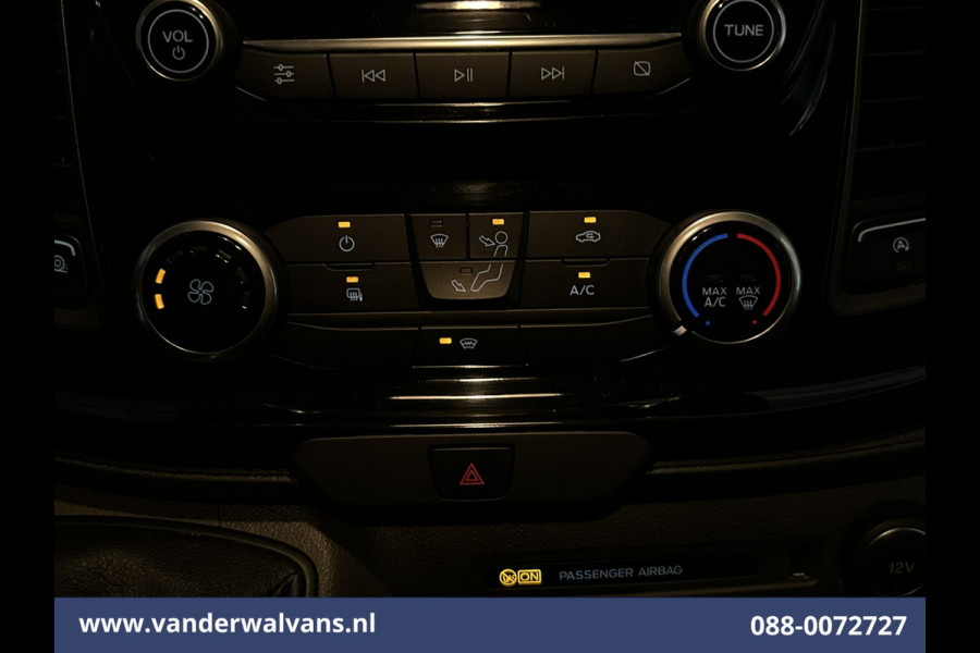 Ford Transit Custom 2.0 TDCI 170pk L1H1 Euro6 Airco | Camera | LED | Apple Carplay | Cruisecontrol | Raptor grill | Leder Android Auto, LM velgen, Verwarmde voorruit, Parkeersensoren, Bijrijdersbank, 2500kg trekvermogen