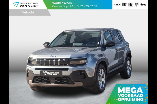 Jeep Avenger Business Edition 54 kWh | Uit voorraad leverbaar | 17% Bijtelling | Winter Pack | Warmtepomp | Apple Carplay | Clima | Keyless | Adapt. Cruise | 17" | Camera