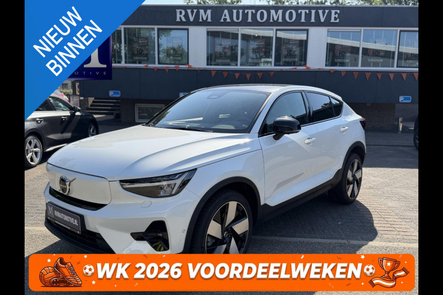 Volvo C40 Twin Motor Performance Ultra 82 kWh VAN: 32.900,- VOOR: 30.877,- UW WKVOORDEEL: 2.023,-| SOH 93% | 360 CAMERA| ELEK. STOELEN| HARMAN KARDON| BOMVOL