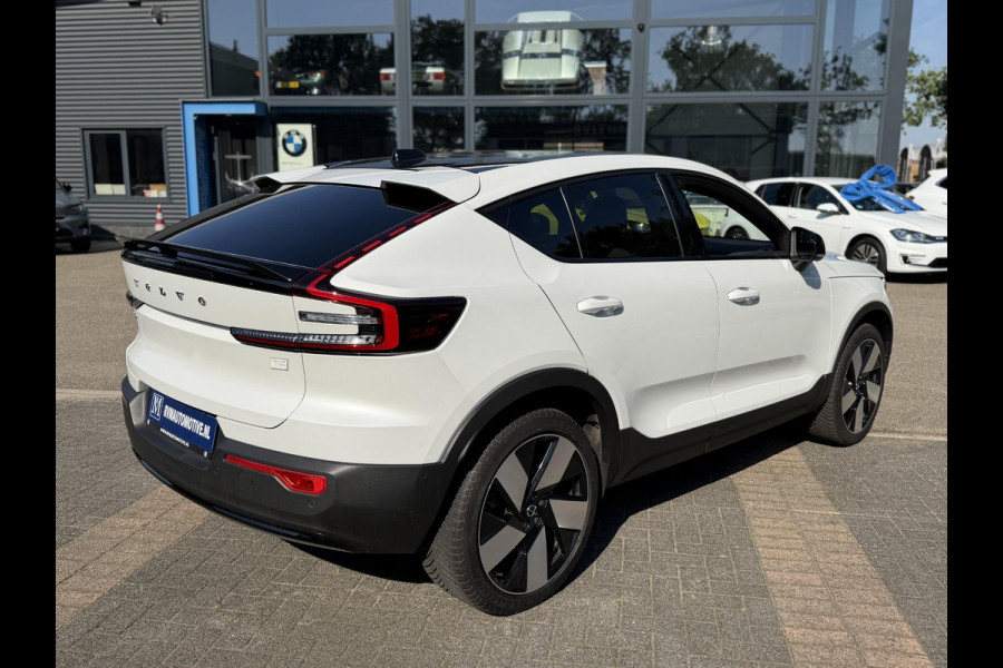 Volvo C40 Twin Motor Performance Ultra 82 kWh VAN: 32.900,- VOOR: 30.877,- UW WKVOORDEEL: 2.023,-| SOH 93% | 360 CAMERA| ELEK. STOELEN| HARMAN KARDON| BOMVOL
